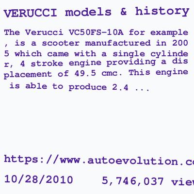 VERUCCI VC50FS-10A