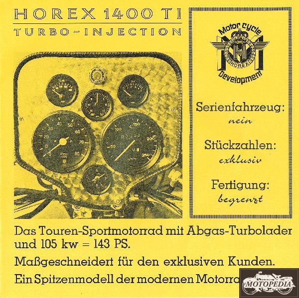 HOREX 1400 TI