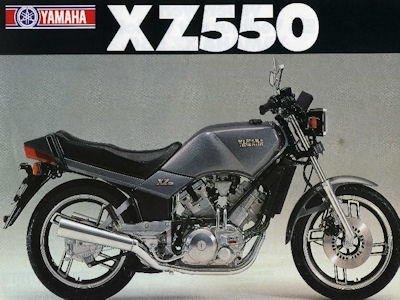 YAMAHA XZ 550
